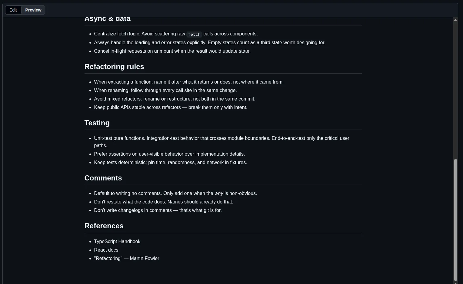 Github MArkdown Previewer